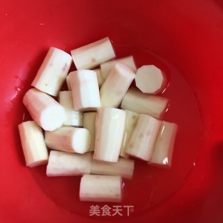 红糖红豆山药汤的做法步骤：1