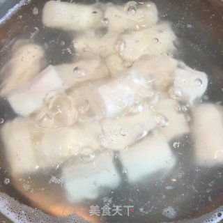 红糖红豆山药汤的做法步骤：3
