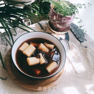 红糖红豆山药汤的做法步骤：7