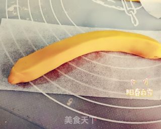 仿真香蕉奶香馒头✅ 象形香蕉馒头❗️松软香甜宝宝最爱????的做法步骤：6