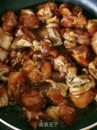 葱油焖鸡腿的做法步骤：5