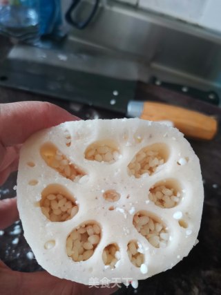 桂花糖藕的做法步骤：4