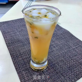 牛奶蜂蜜百香果的做法步骤：9