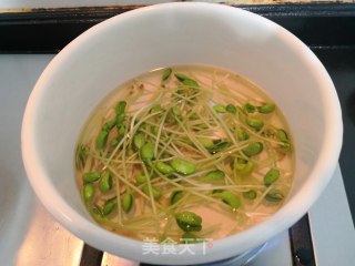 蟹柳黑豆芽汤的做法步骤：13