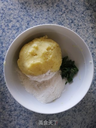 土豆饼的做法步骤：6