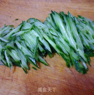 椒油麻酱面的做法步骤：4