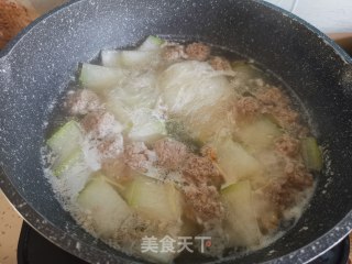 羊肉丸子冬瓜汤的做法步骤：12