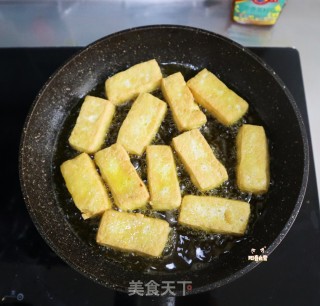 超下饭的剁椒虎皮豆腐????剁椒烧豆腐❗️家常菜下饭菜的做法步骤：8