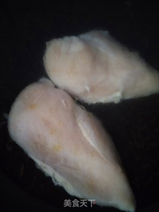 减脂鸡肉丸的做法步骤：2