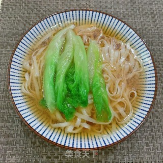 蔬菜素面的做法步骤：7