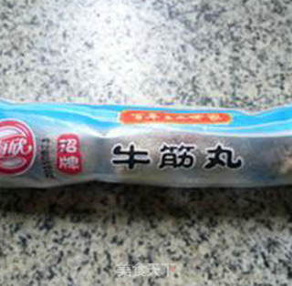 牛筋丸萝卜汤的做法步骤：2