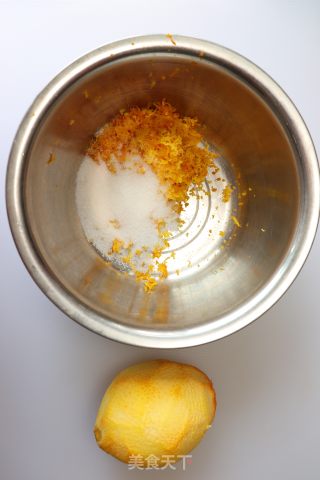 香橙乳酪包的做法步骤：2