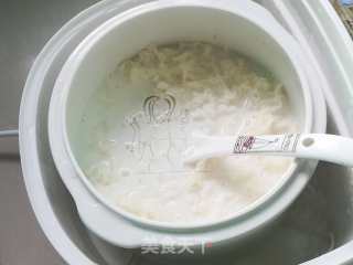 雪耳椰汁牛奶羹的做法步骤：6