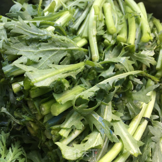 剁椒炒茼蒿的做法步骤：4