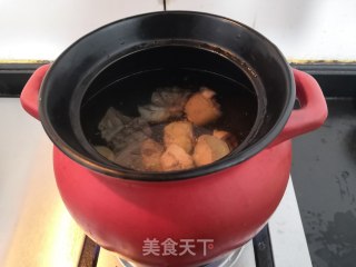 茶树菇鱼丸鸡汤的做法步骤：9