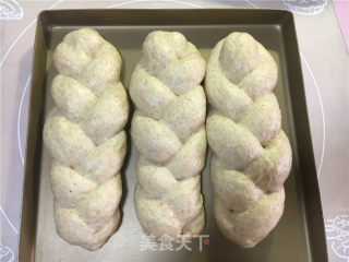 全麦酸奶辫子面包（一次发酵法）的做法步骤：15