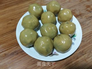 广式黑芝麻月饼的做法步骤：7