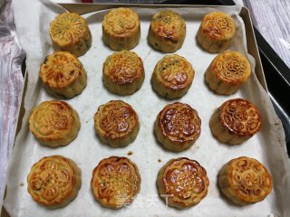 广式黑芝麻月饼的做法步骤：12