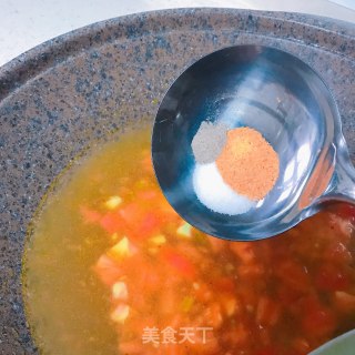 西红柿疙瘩汤的做法步骤：7