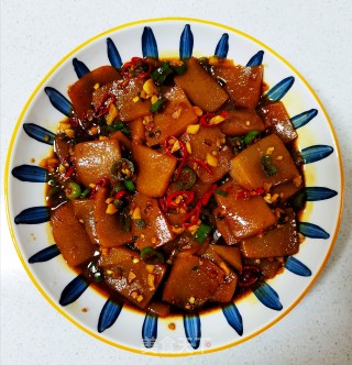 红烧魔芋豆腐的做法步骤：10