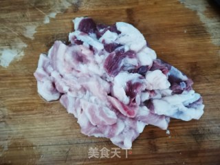 豆角炒五花肉的做法步骤：2