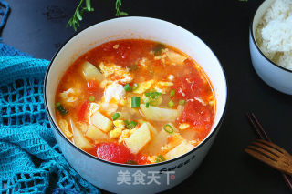 西红柿土豆汤的做法步骤：12