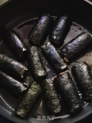 海苔鸡肉卷的做法步骤：8