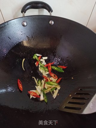 黄豆芽炒肉丝的做法步骤：5