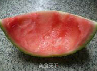 西瓜皮咸肉日本豆腐汤的做法步骤：2
