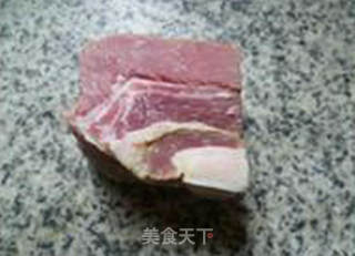 西瓜皮咸肉日本豆腐汤的做法步骤：3