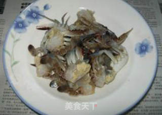 小螃蟹炒鸡蛋的做法步骤：3