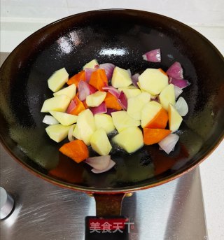 咖喱土豆牛肉的做法步骤：11