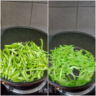辣椒炒扇贝肉的做法步骤：4