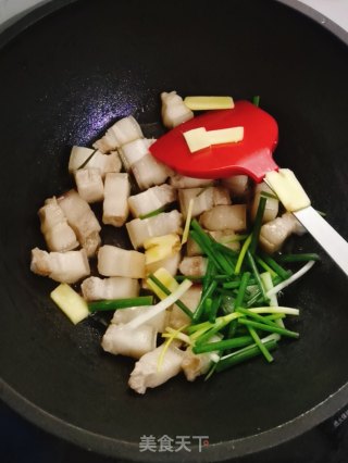 桂花红烧肉的做法步骤：4