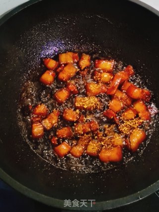 桂花红烧肉的做法步骤：7