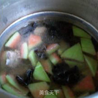 黑木耳西瓜皮排骨汤的做法步骤：13