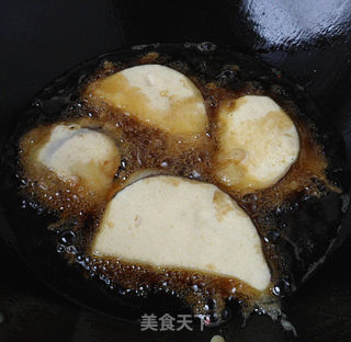 大饼夹茄盒的做法步骤：10