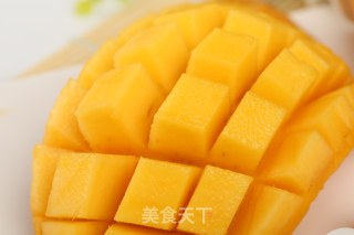 口感浓郁的芒果西米露，值得一试~的做法步骤：2