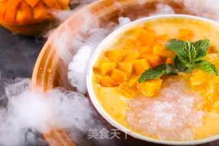 口感浓郁的芒果西米露，值得一试~的做法步骤：5