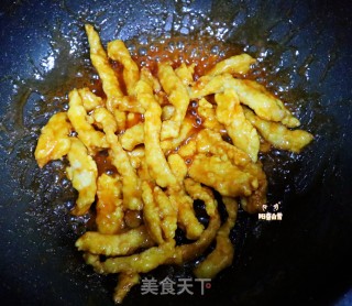 零基础简单改良版糖醋里脊㊙️（鸡肉）家常菜宴客菜孩子最爱????的做法步骤：15