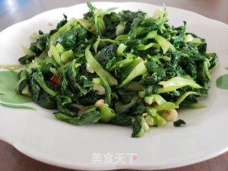 清炒小青菜的做法步骤：8