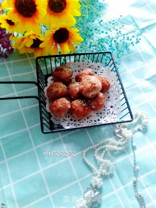 香酥莲藕丸的做法步骤：13