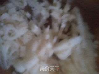 清蒸莲藕肉丸的做法步骤：2