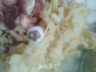 清蒸莲藕肉丸的做法步骤：5