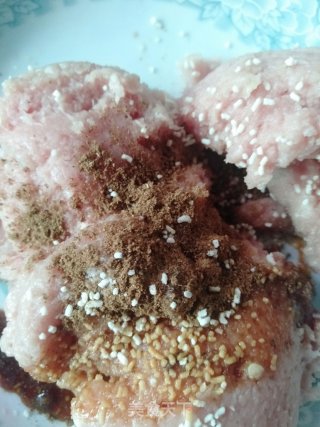 清蒸莲藕肉丸的做法步骤：7