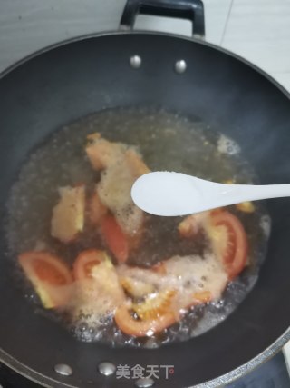 番茄鸡蛋汤的做法步骤：4