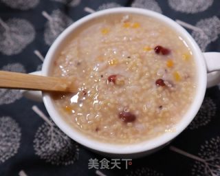 宝宝营养粥！ 胡萝卜小米藜麦粥   红豆藜麦羹，软糯易消化提高免疫力（适合月龄12+）的做法步骤：4