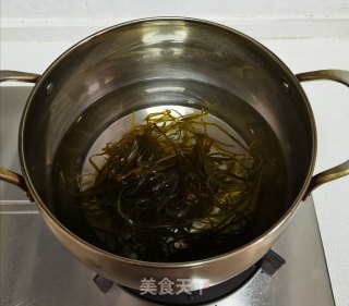 豆皮拌海带丝的做法步骤：5