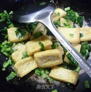 雪菜回锅豆腐的做法步骤：7