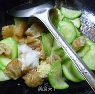 油条炒西葫芦的做法步骤：8